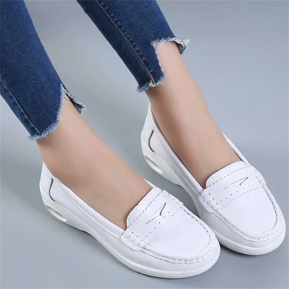 Men'S Hawaiian Formal Wear - Thick Sole Slipon White Trainers For