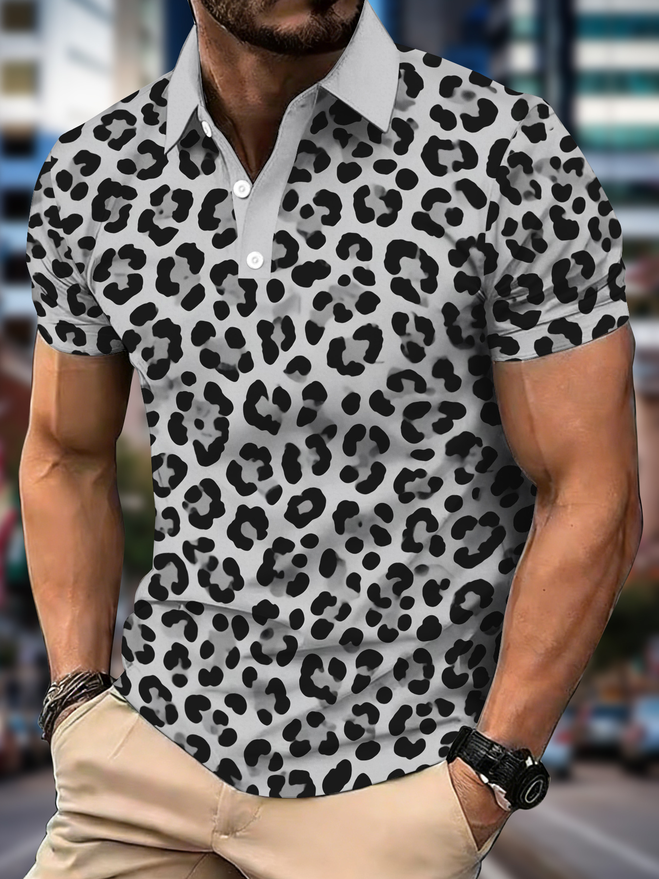 Men'S Polo Formal Wear - Men's Summer Fashion Casual Short Sleeved
