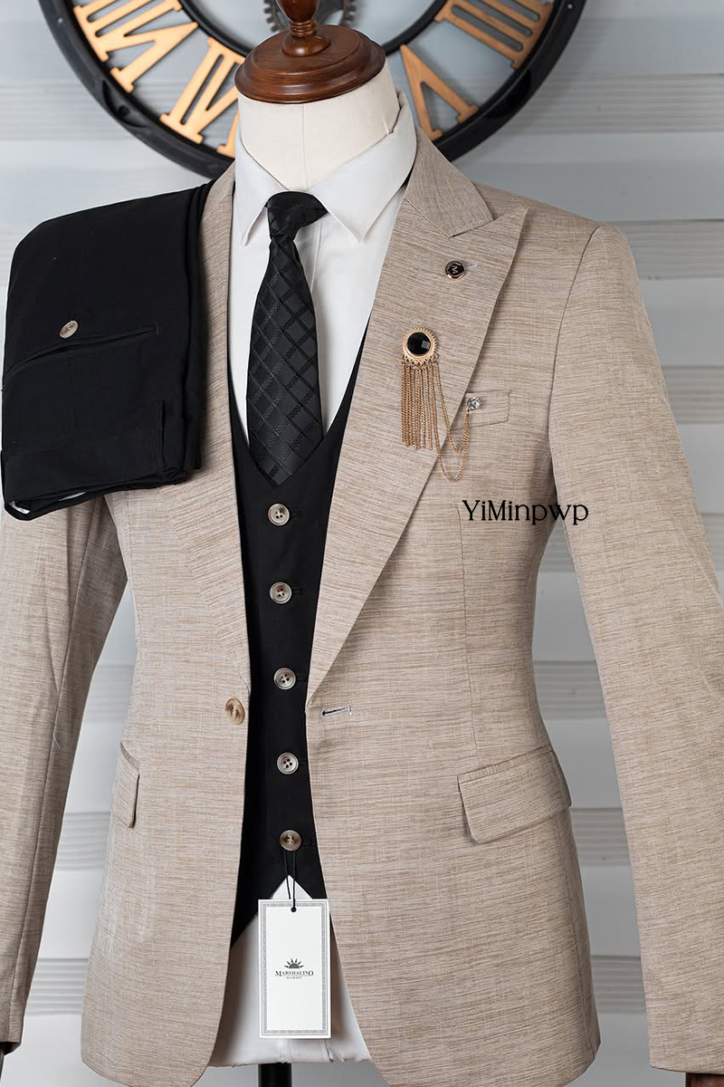 High Quality Men's Suits 3 Pie - Men'S Formal Wear Uk avaliação e preço