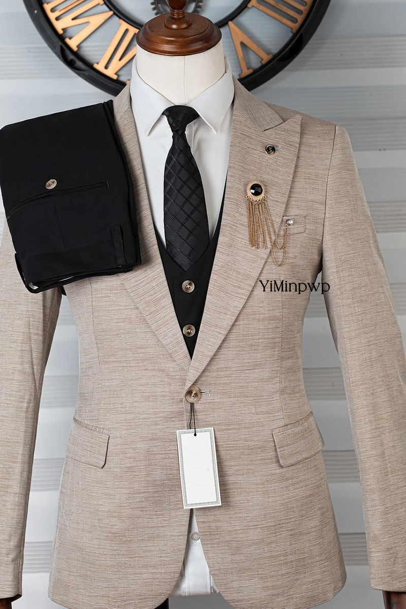 High Quality Men's Suits 3 Pie - Men'S Formal Wear Uk avaliação e preço