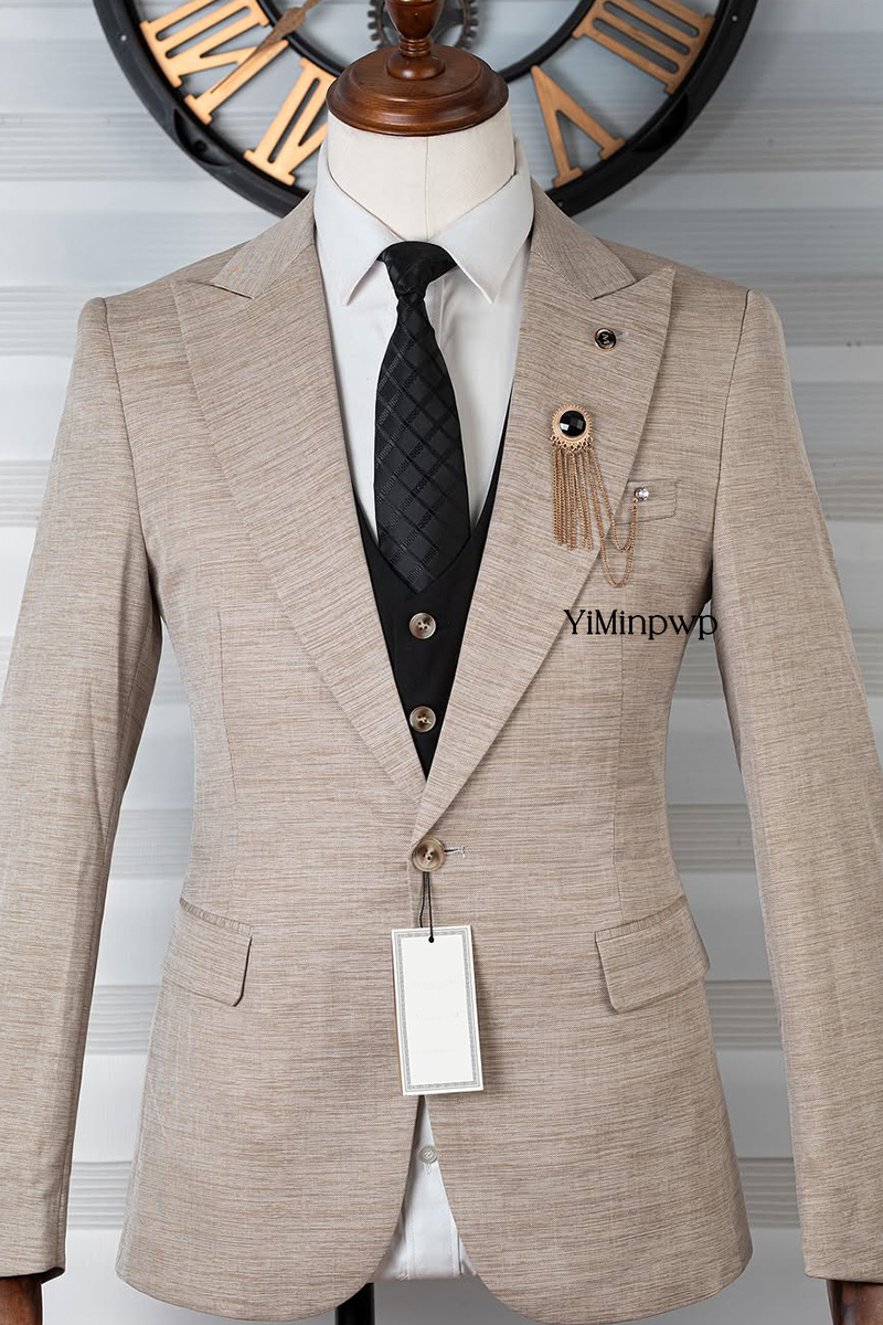 High Quality Men's Suits 3 Pie - Men'S Formal Wear Uk avaliação e preço