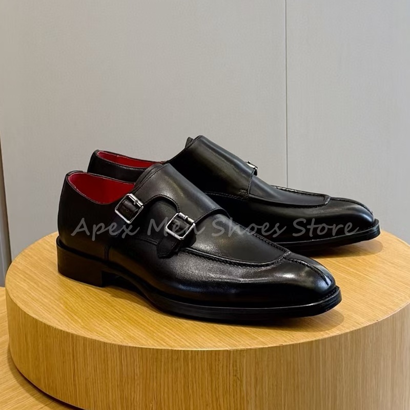 Fashion Cow Leather Buckle Mon - Men'S Formal Wear For Office avaliação e preço