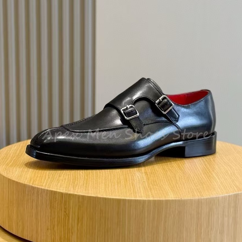 Fashion Cow Leather Buckle Mon - Men'S Formal Wear For Office avaliação e preço
