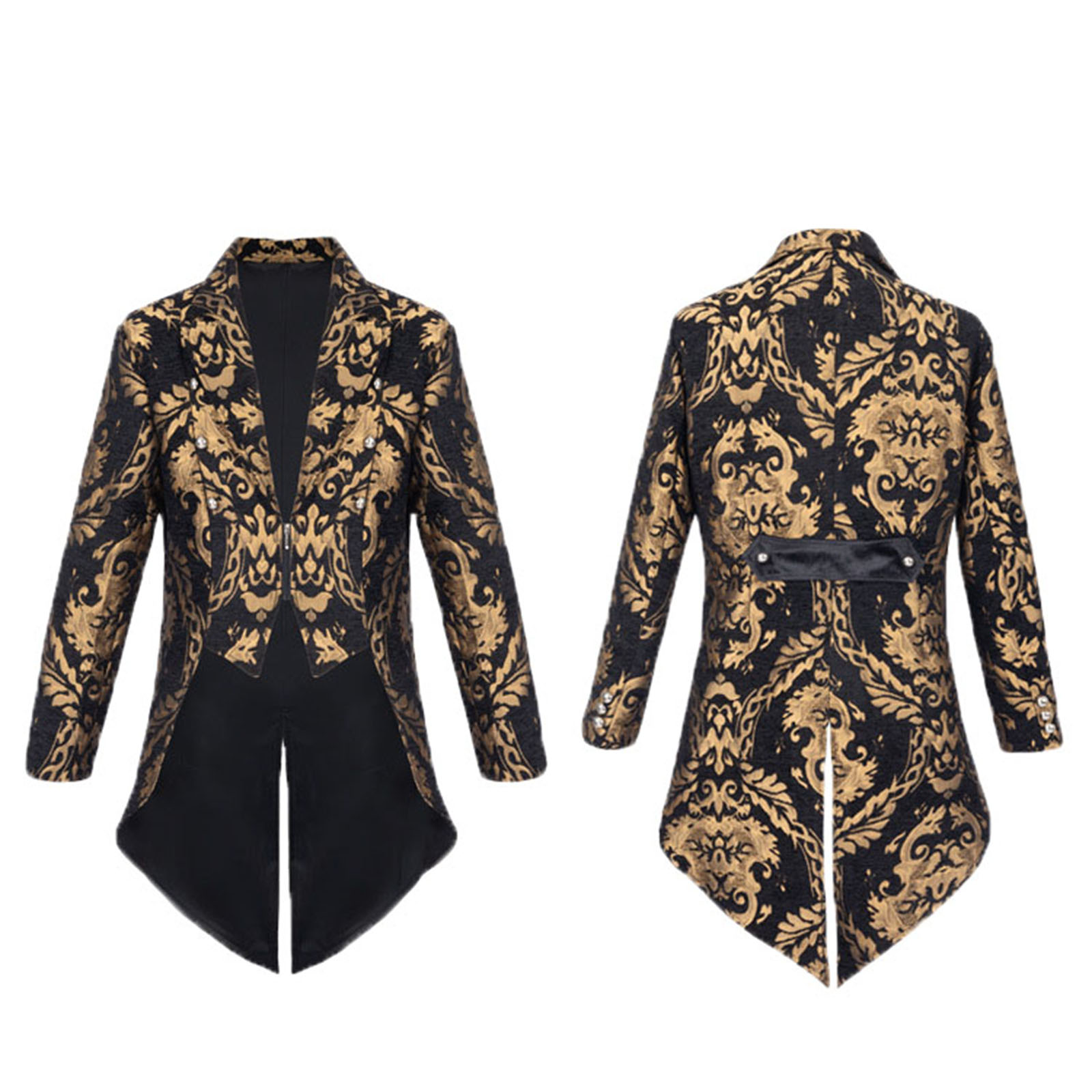 Medieval Mens Tailcoat Steampu - Victorian Men'S Formal Wear avaliação e preço