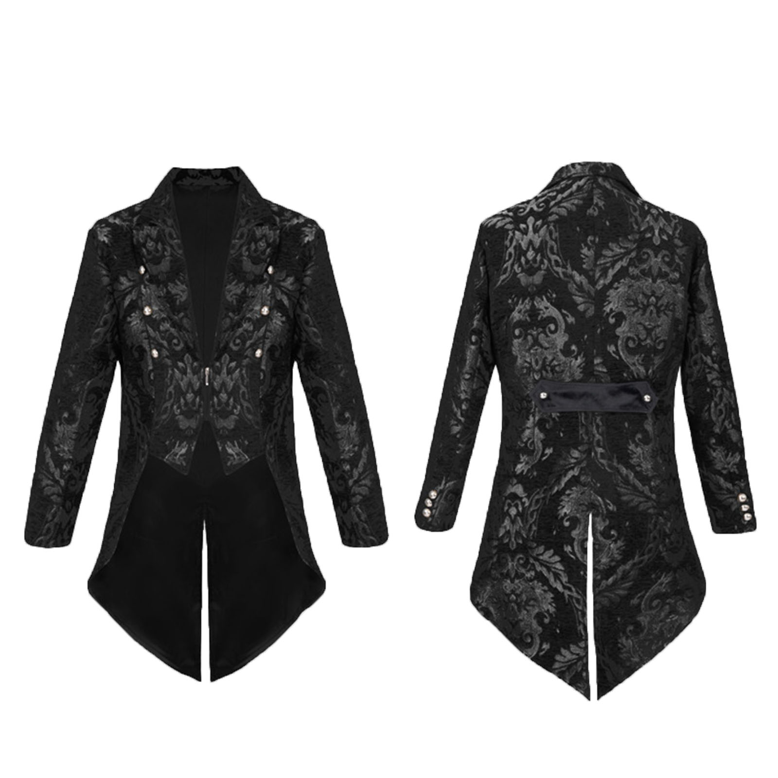 Medieval Mens Tailcoat Steampu - Victorian Men'S Formal Wear avaliação e preço