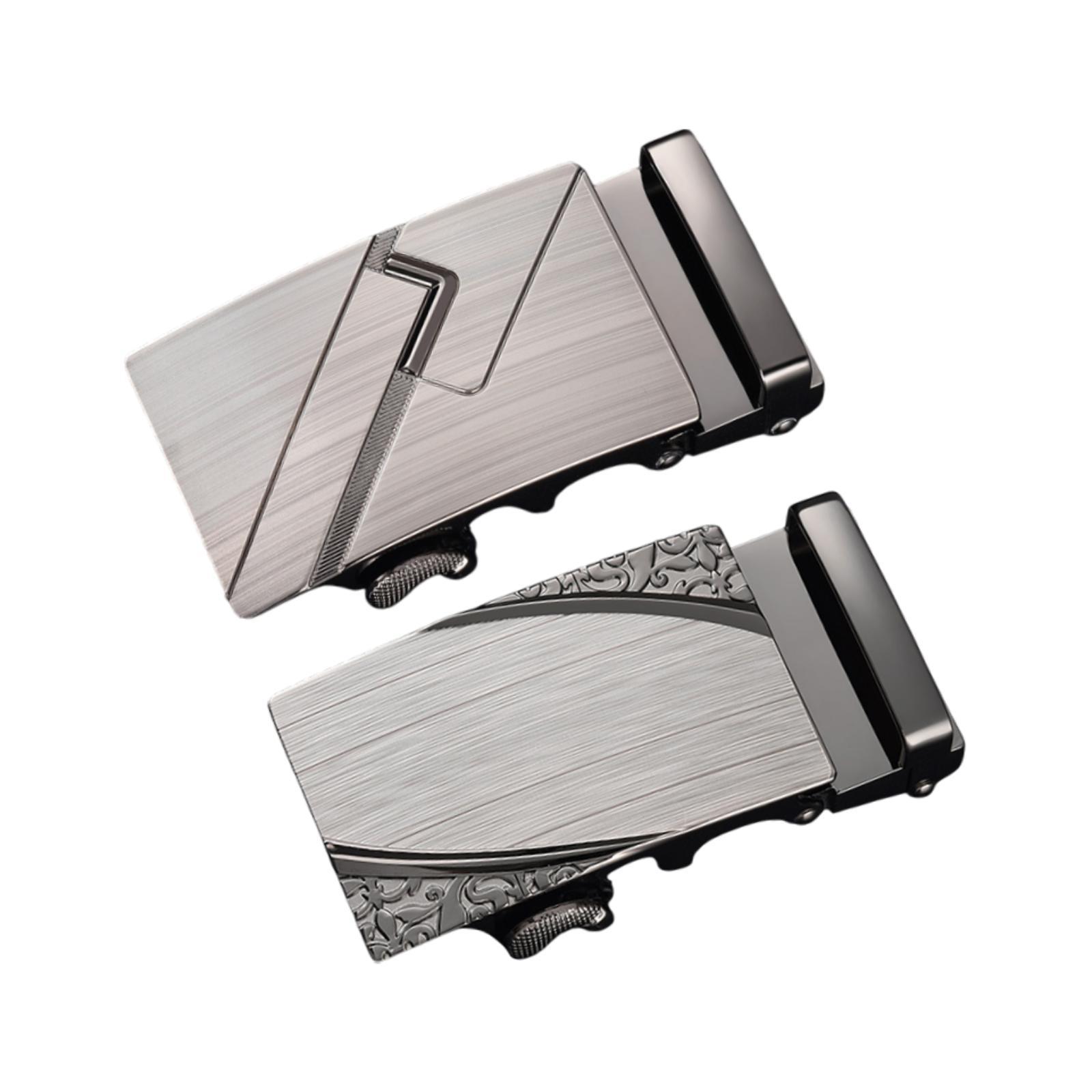 2Pcs Mens Belt Buckles Compact - Men Formal Wear With Jeans avaliação e preço