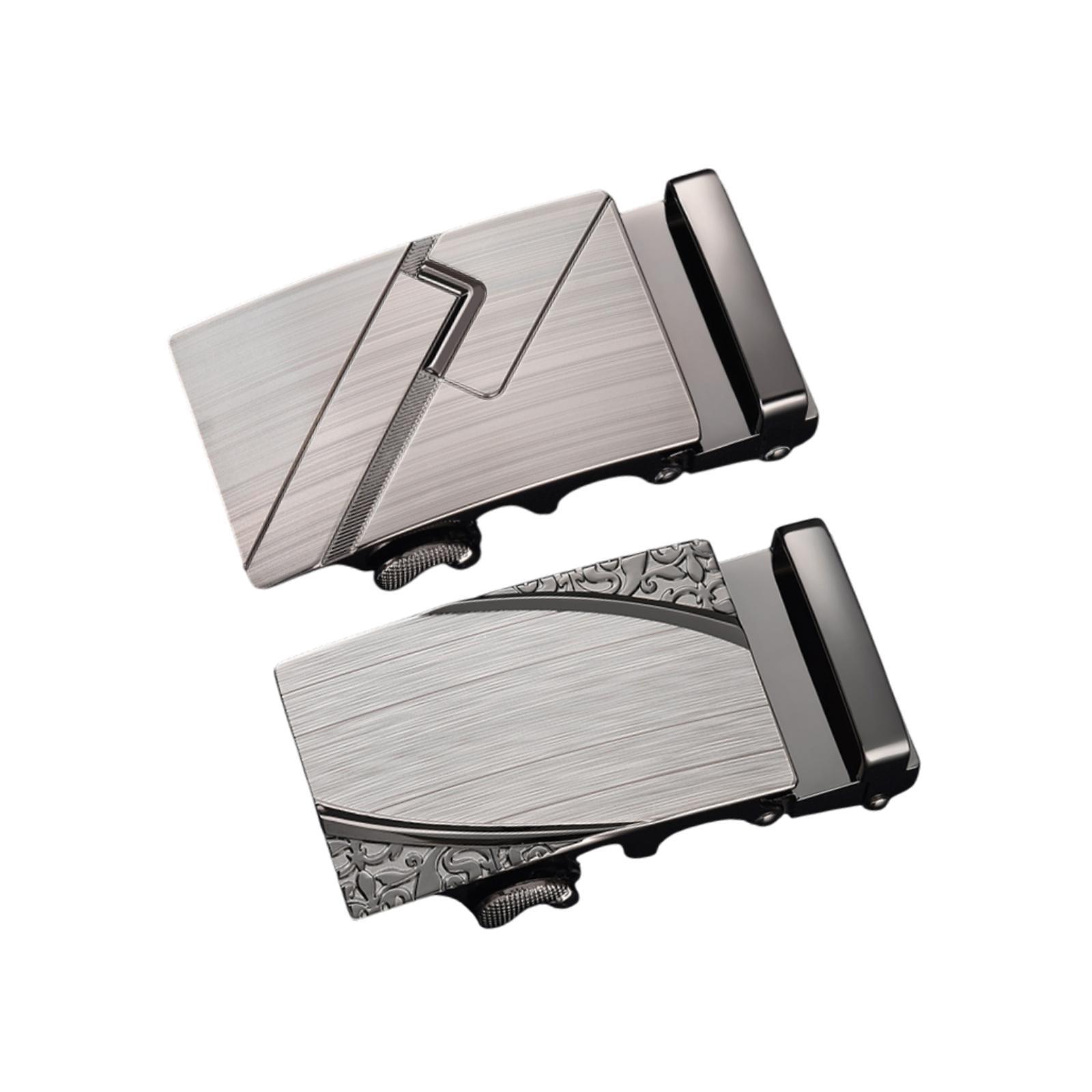 2Pcs Mens Belt Buckles Compact - Men Formal Wear With Jeans avaliação e preço