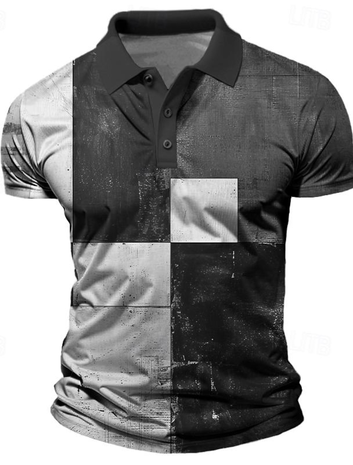 Men's Plaid Polo Shirts Golf S - Men'S Polo Formal Wear avaliação e preço