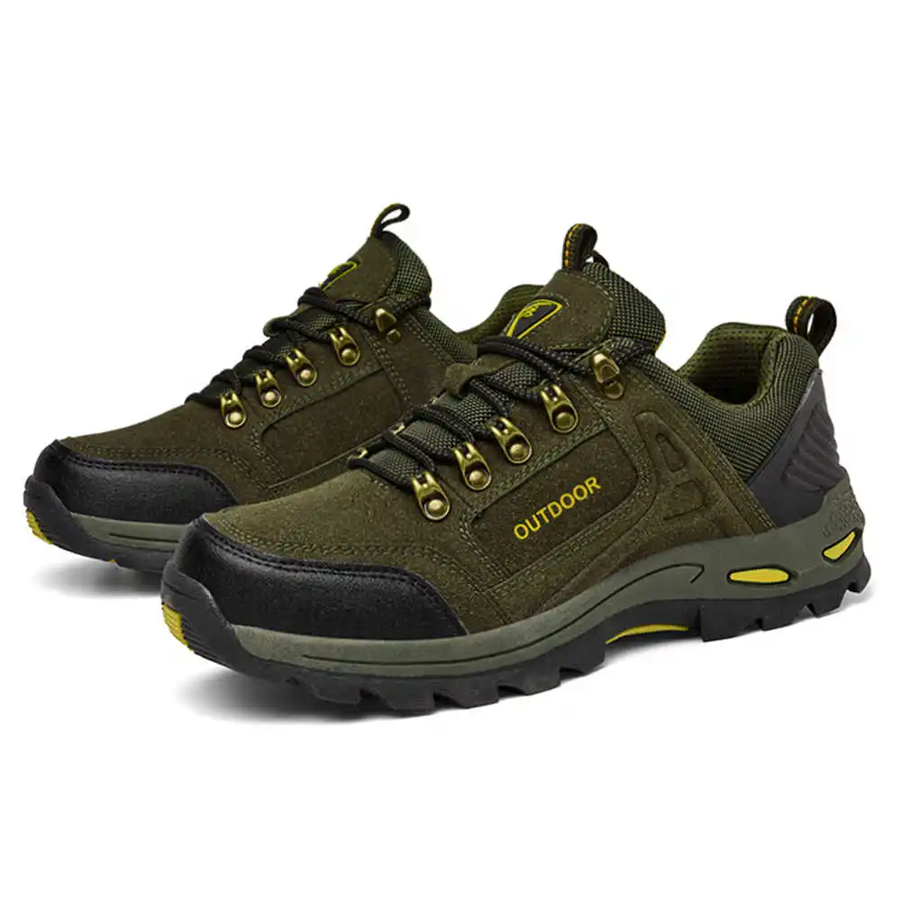 Non-slip Lace Up Hiking Tennis - Men'S Hawaiian Formal Wear avaliação e preço