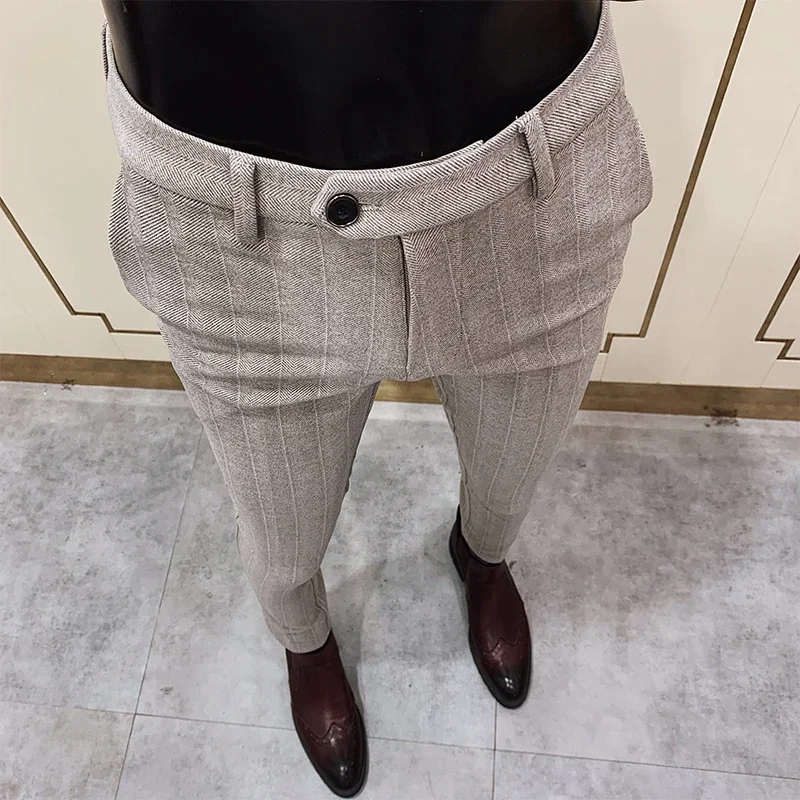 Autumn Winter Thickened Woolen - Men'S Formal Wear For Office avaliação e preço