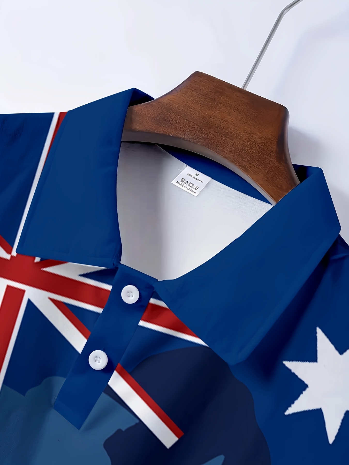 Summer Australian Flag Kangaro - Men'S Polo Formal Wear avaliação e preço
