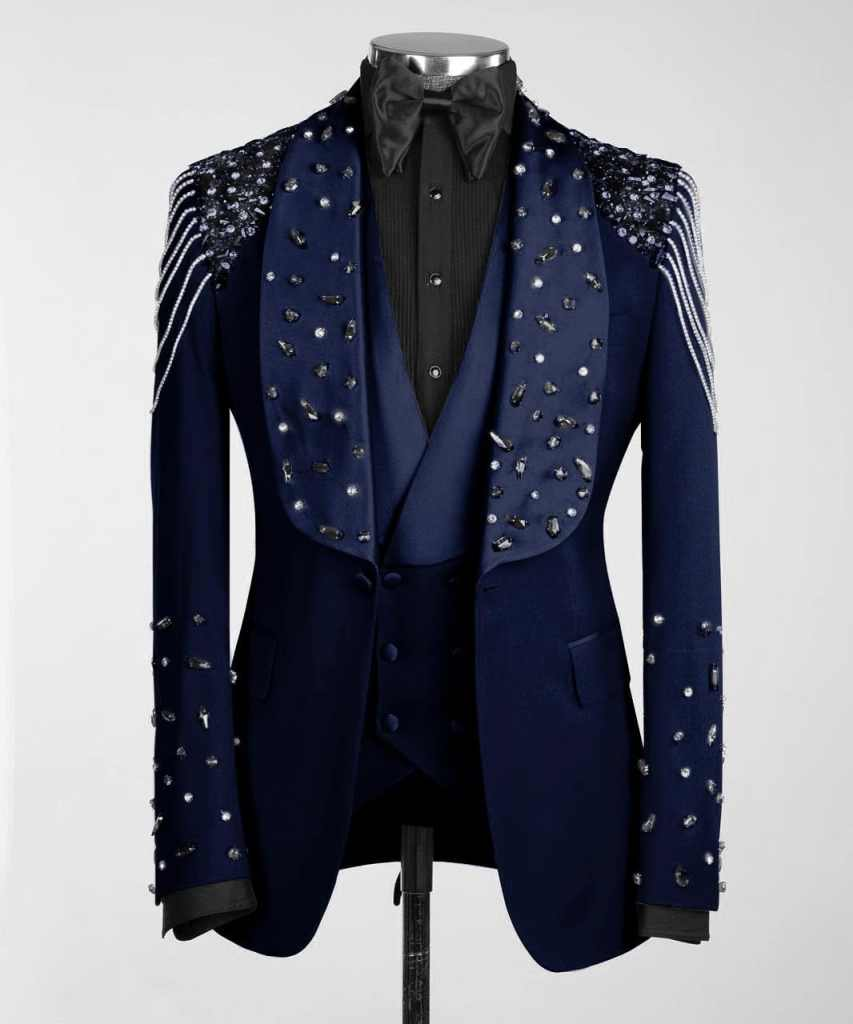 Luxurious Tailored Wedding Sui - Men Formal Wear Modern avaliação e preço