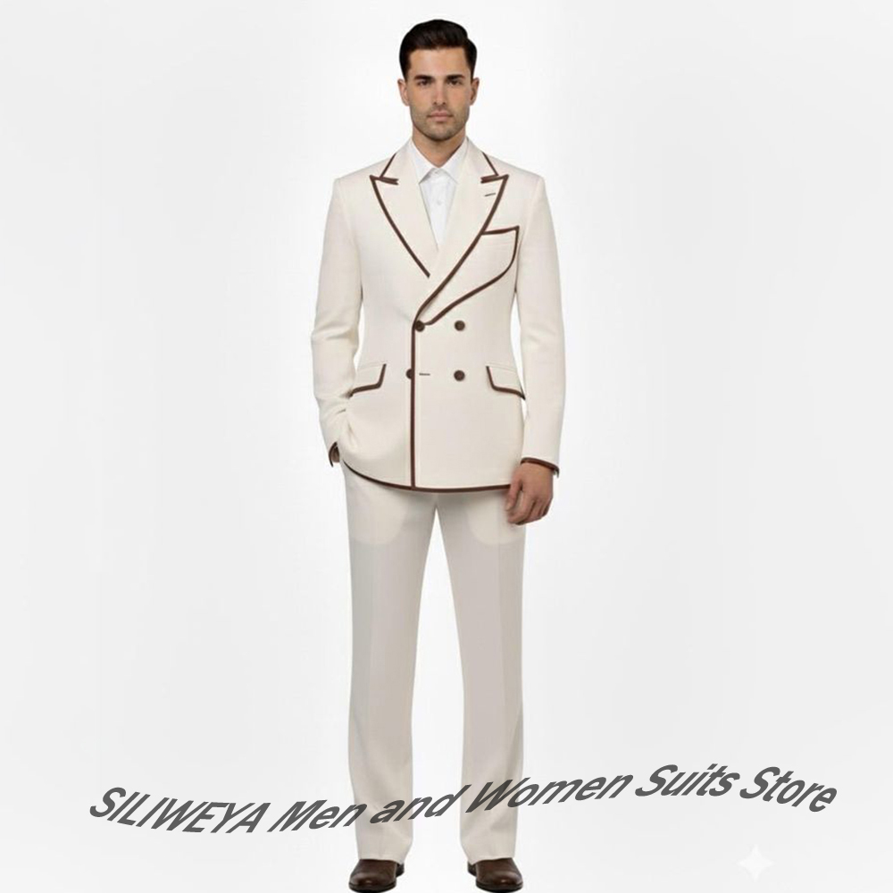Stylish Men's Double-Breasted  - Men'S Formal Evening Wear avaliação e preço