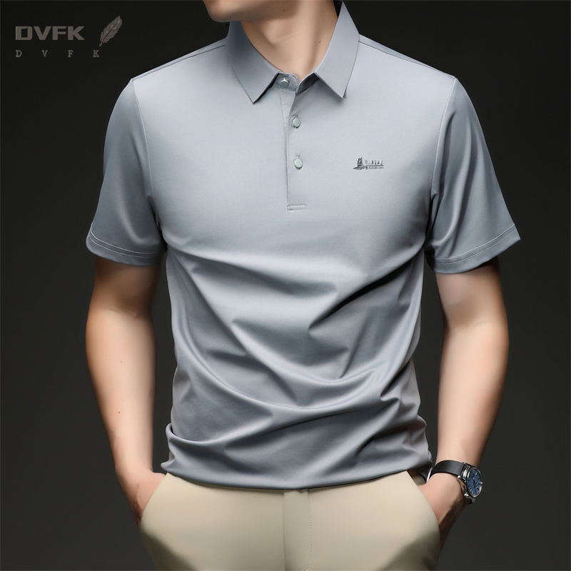 Men's Summer Polo T Shirt Shor - Men'S Polo Formal Wear avaliação e preço