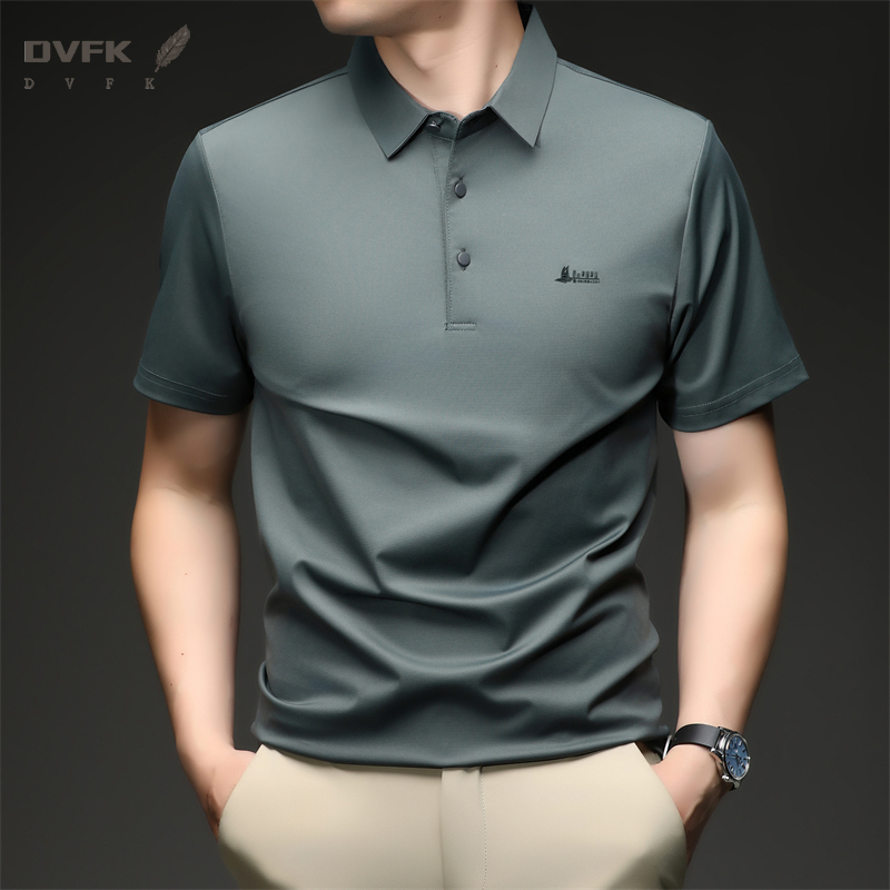 Men's Summer Polo T Shirt Shor - Men'S Polo Formal Wear avaliação e preço