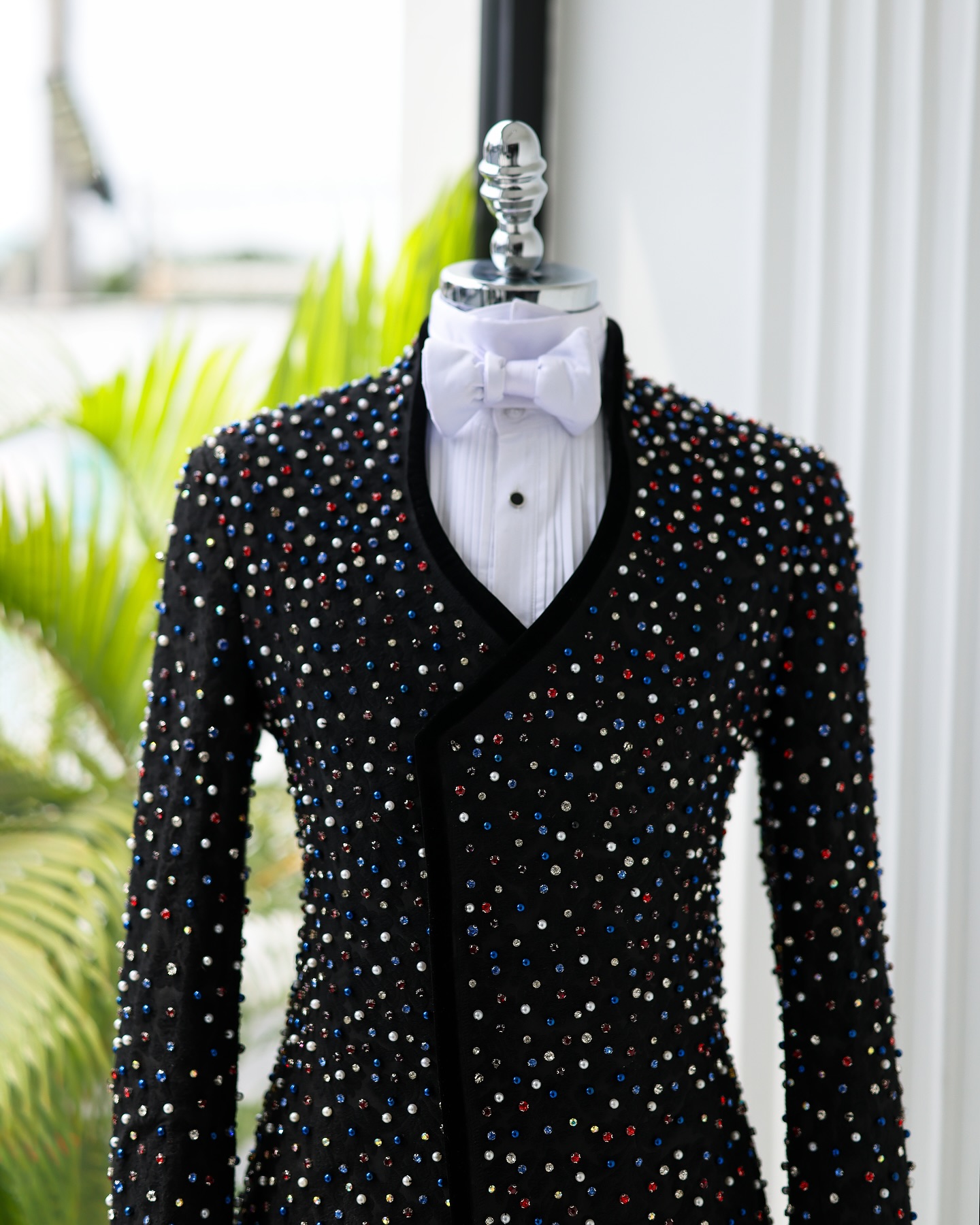 Colorful Crystals Men Suits Se - Men Formal Wear Modern avaliação e preço