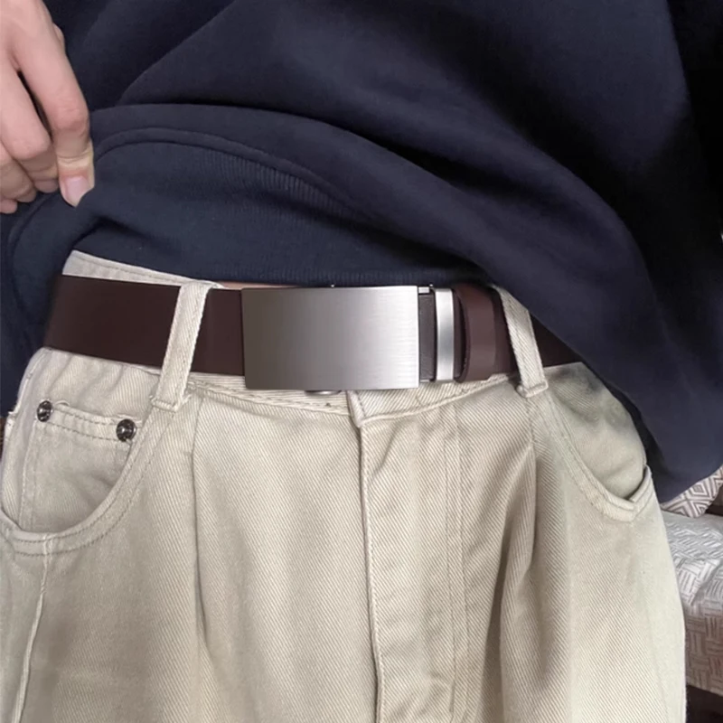 Genuine Leather Belt for Men,  - Men Formal Wear With Jeans avaliação e preço