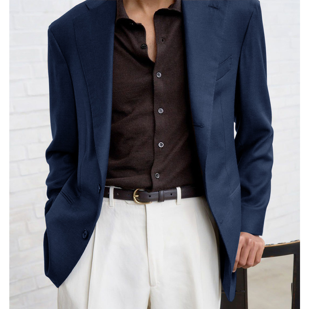 Men Suit Jacket Single Breaste - Men'S Formal Wear For Office avaliação e preço