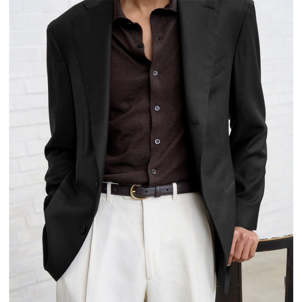 Men Suit Jacket Single Breaste - Men'S Formal Wear For Office avaliação e preço