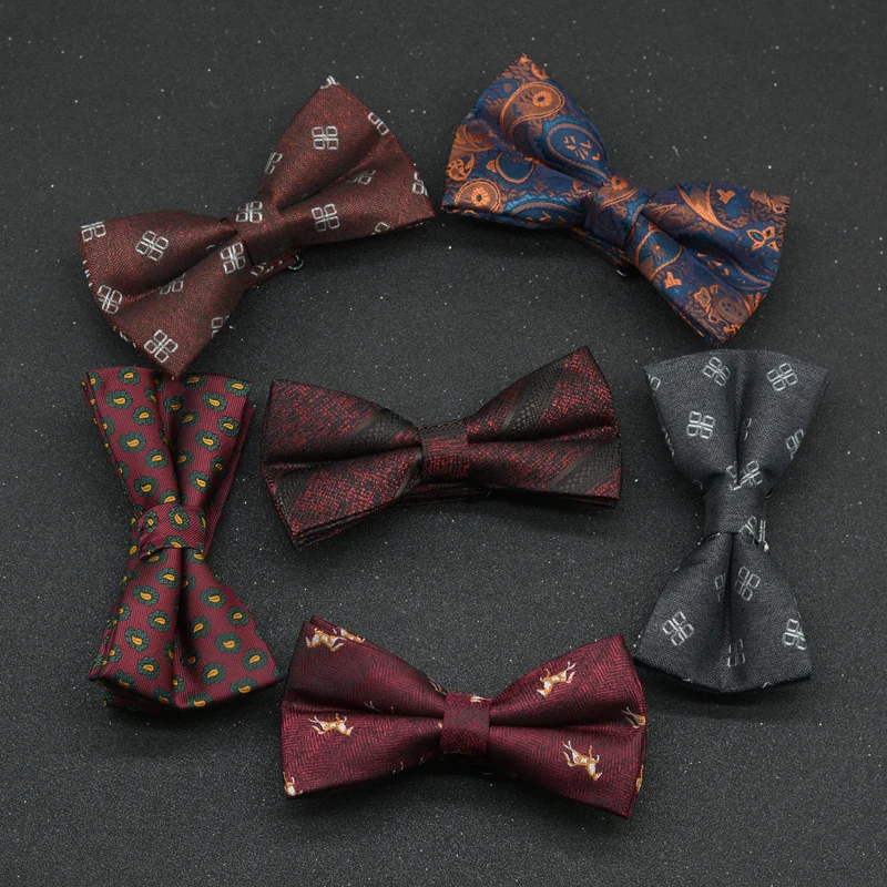 Bow tie men wedding double gro - Men Formal Wear Dress avaliação e preço