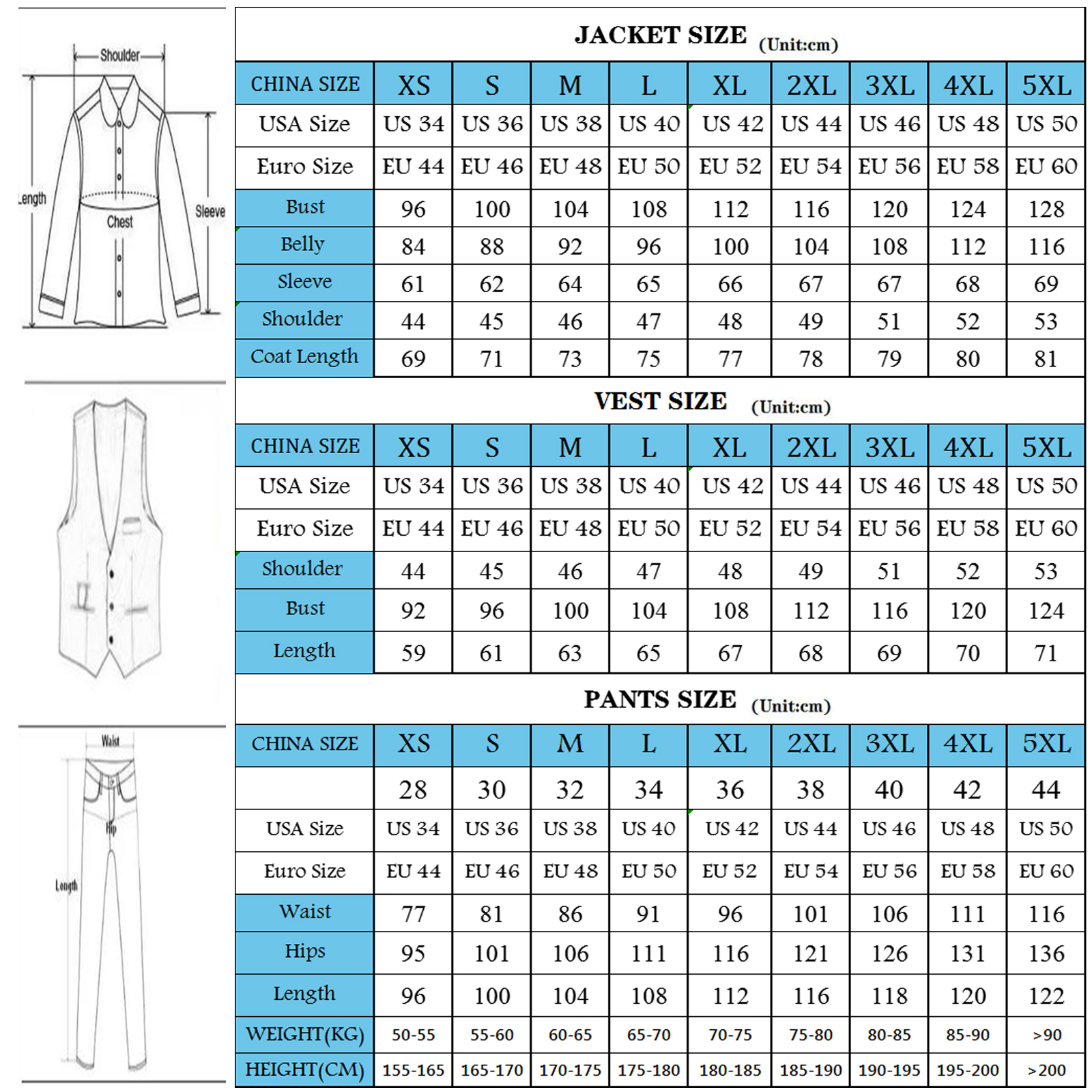 Customized 3 Pieces Suits Men  - Men Formal Wear Dress avaliação e preço