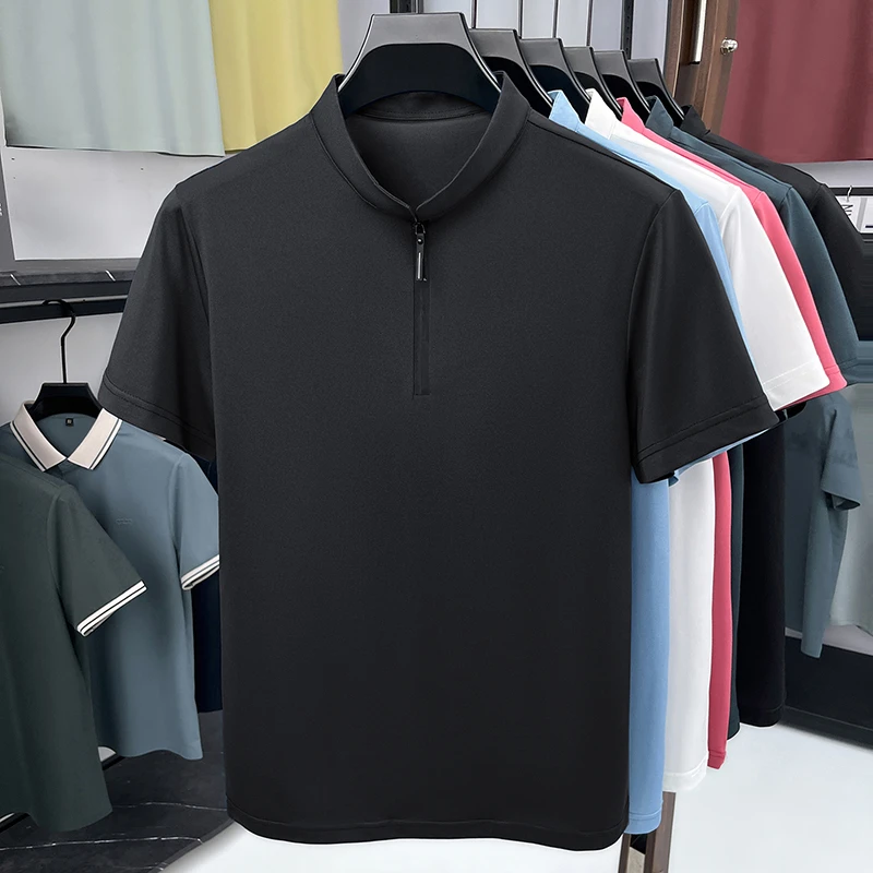 Mens Business Formal Half Zip  - Men'S Polo Formal Wear avaliação e preço