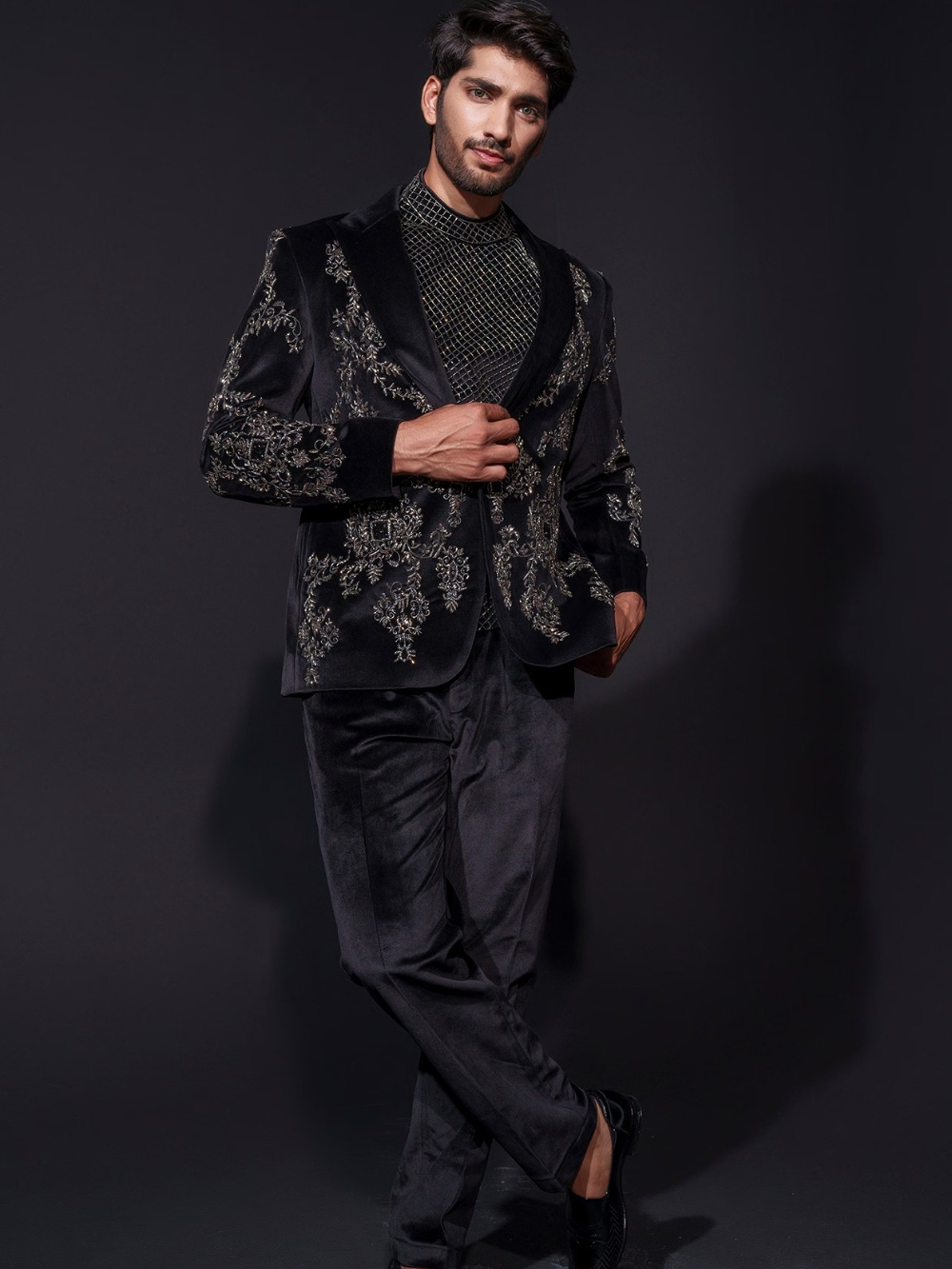 Bespoke Men Wedding Suits Peak - Men Formal Wear Modern avaliação e preço